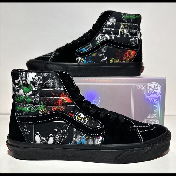 Vans Disney Sk8-Hi Villains Sneakers, Limited Edition- NWOB - Picture 10 of 10